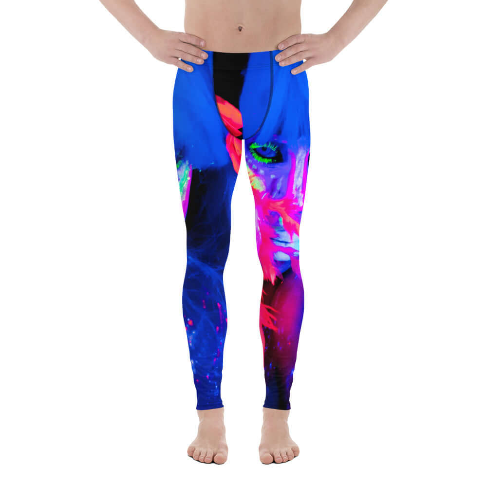 High-Spandex Mens Fitted Leggings