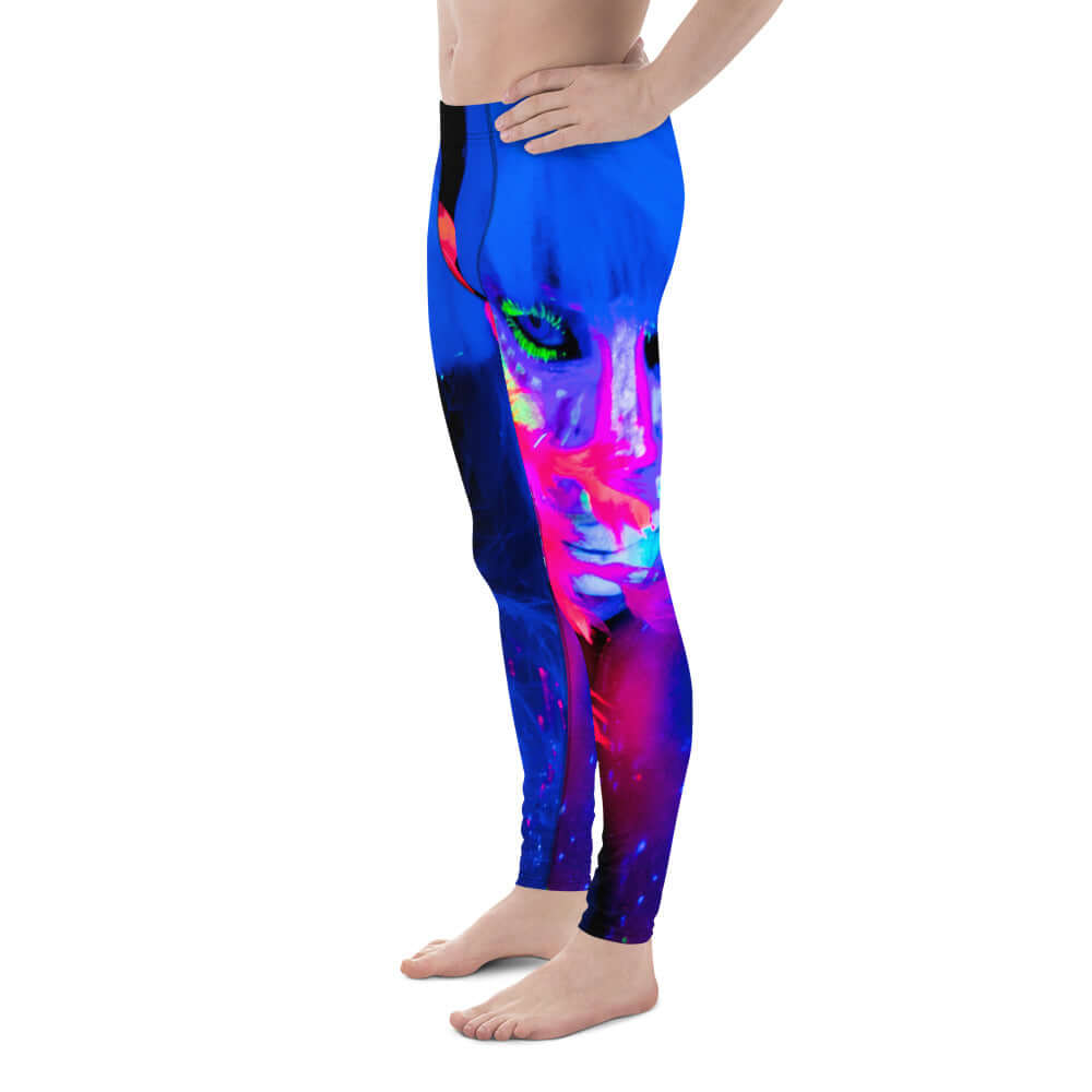 High-Spandex Mens Fitted Leggings