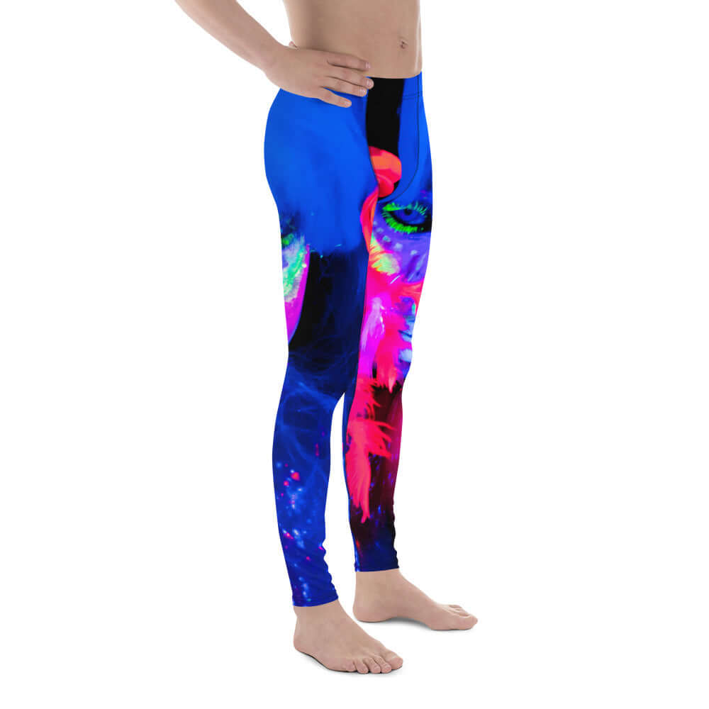 High-Spandex Mens Fitted Leggings