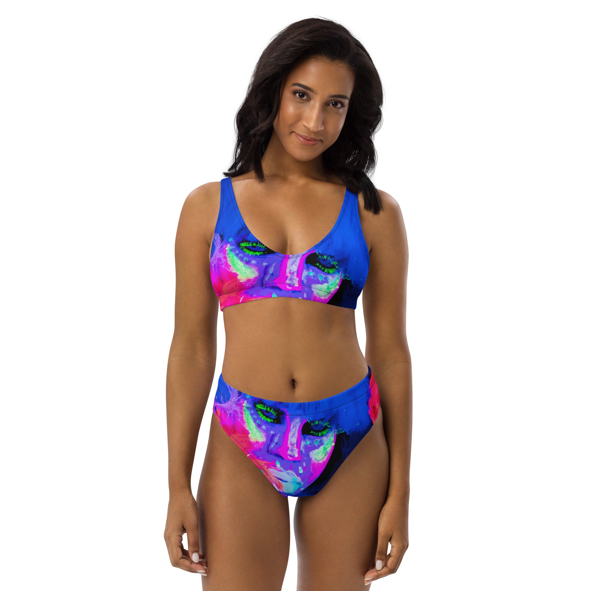 Stylish Recycled High Waisted Bikini