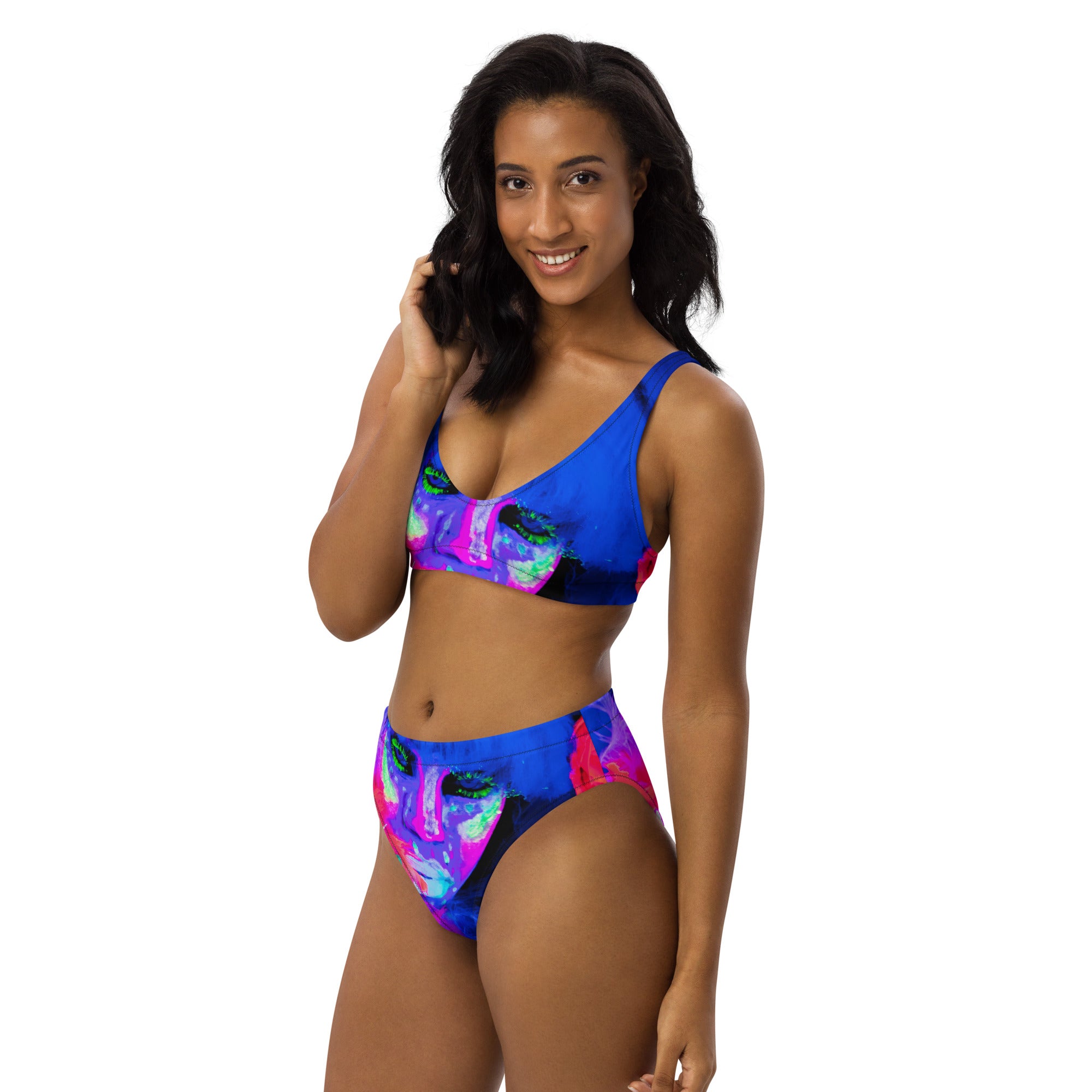 Stylish Recycled High Waisted Bikini