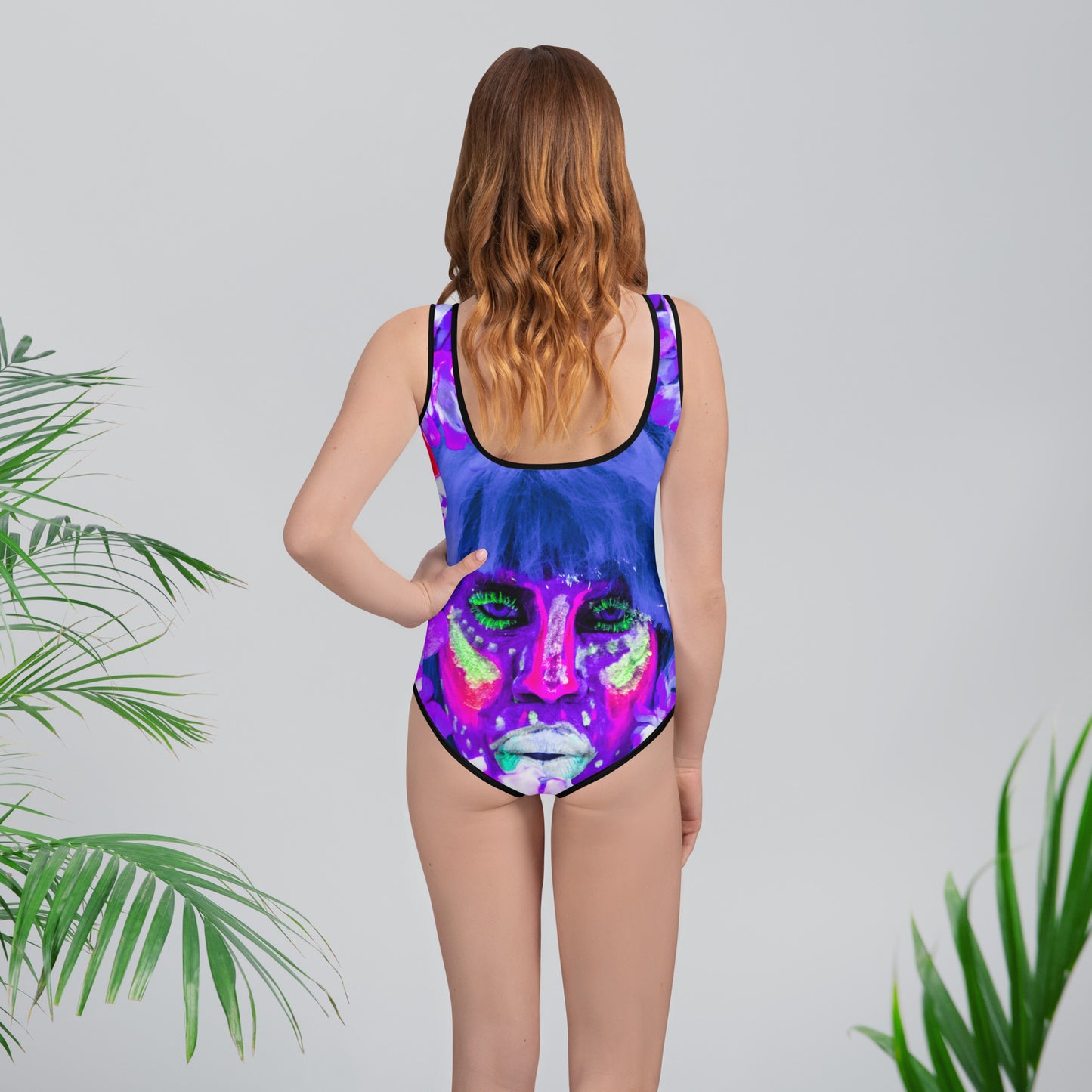 All-Over Print Youth Swimsuit