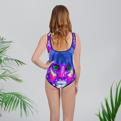 All-Over Print Youth Swimsuit