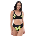 Recycled high-waisted bikini