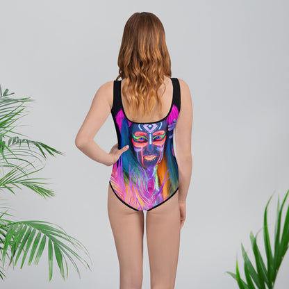 All-Over Print Youth Swimsuit