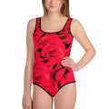 All-Over Print Youth Swimsuit