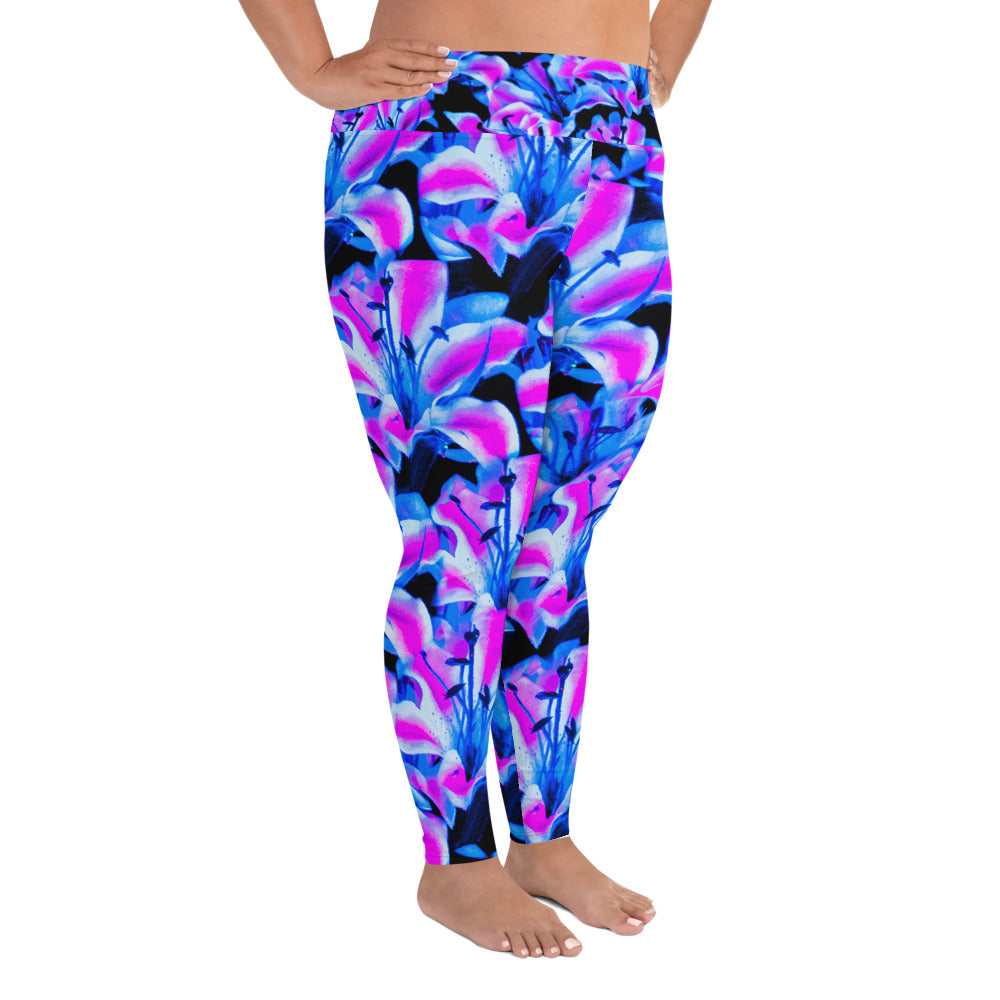 All-Over Print Plus Size Leggings