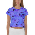 All-Over Print Crop Tee
