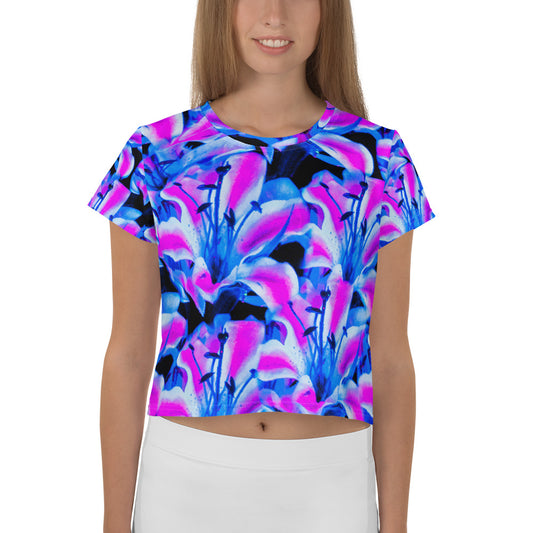 All-Over Print Crop Tee