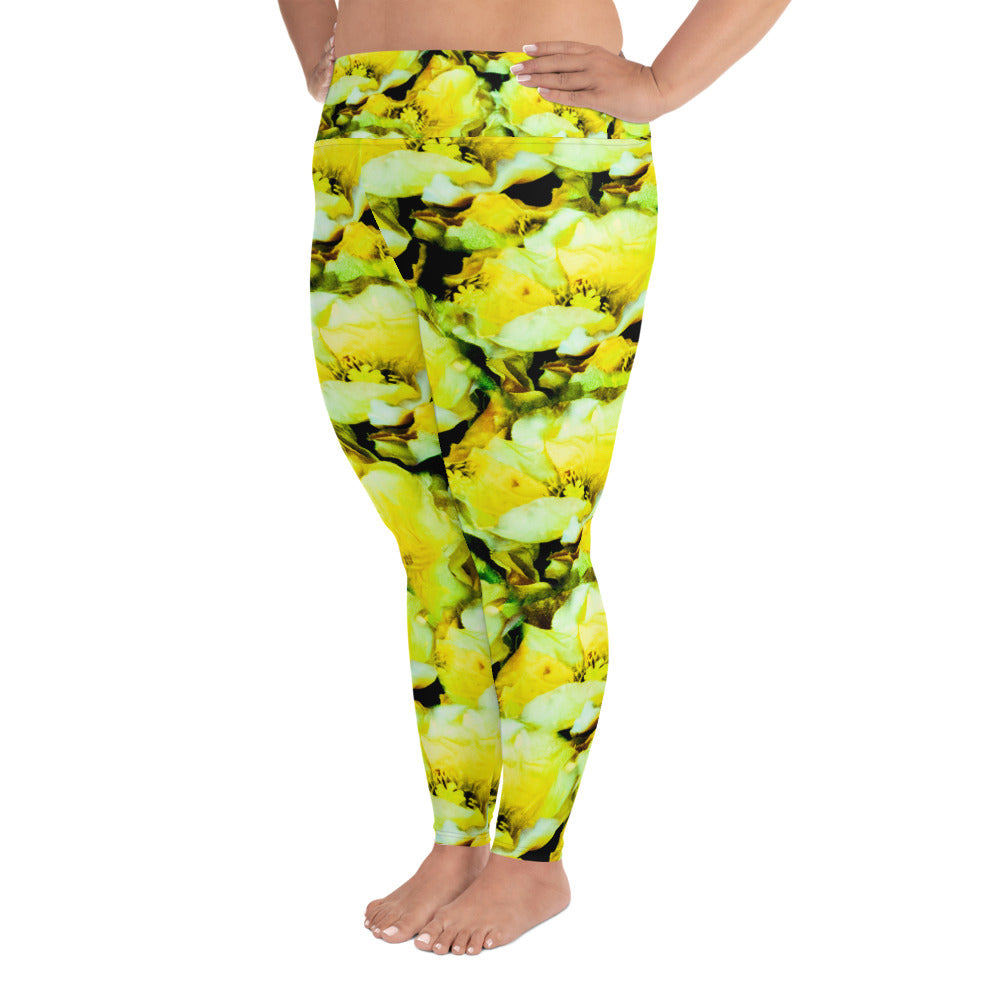 All-Over Print Plus Size Leggings