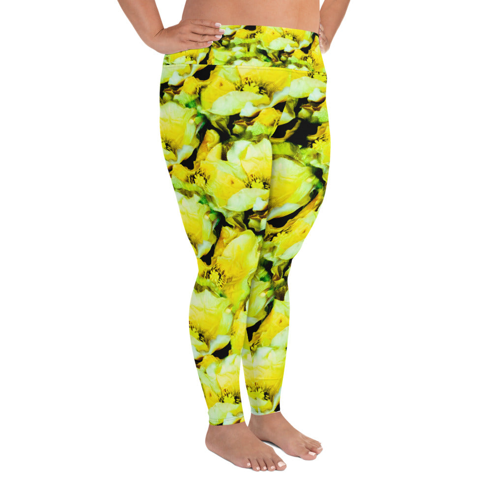 All-Over Print Plus Size Leggings