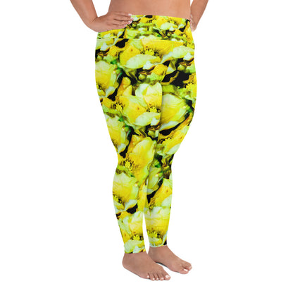 All-Over Print Plus Size Leggings