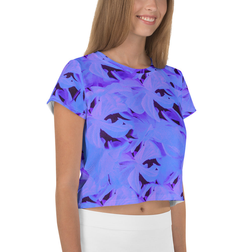 All-Over Print Crop Tee