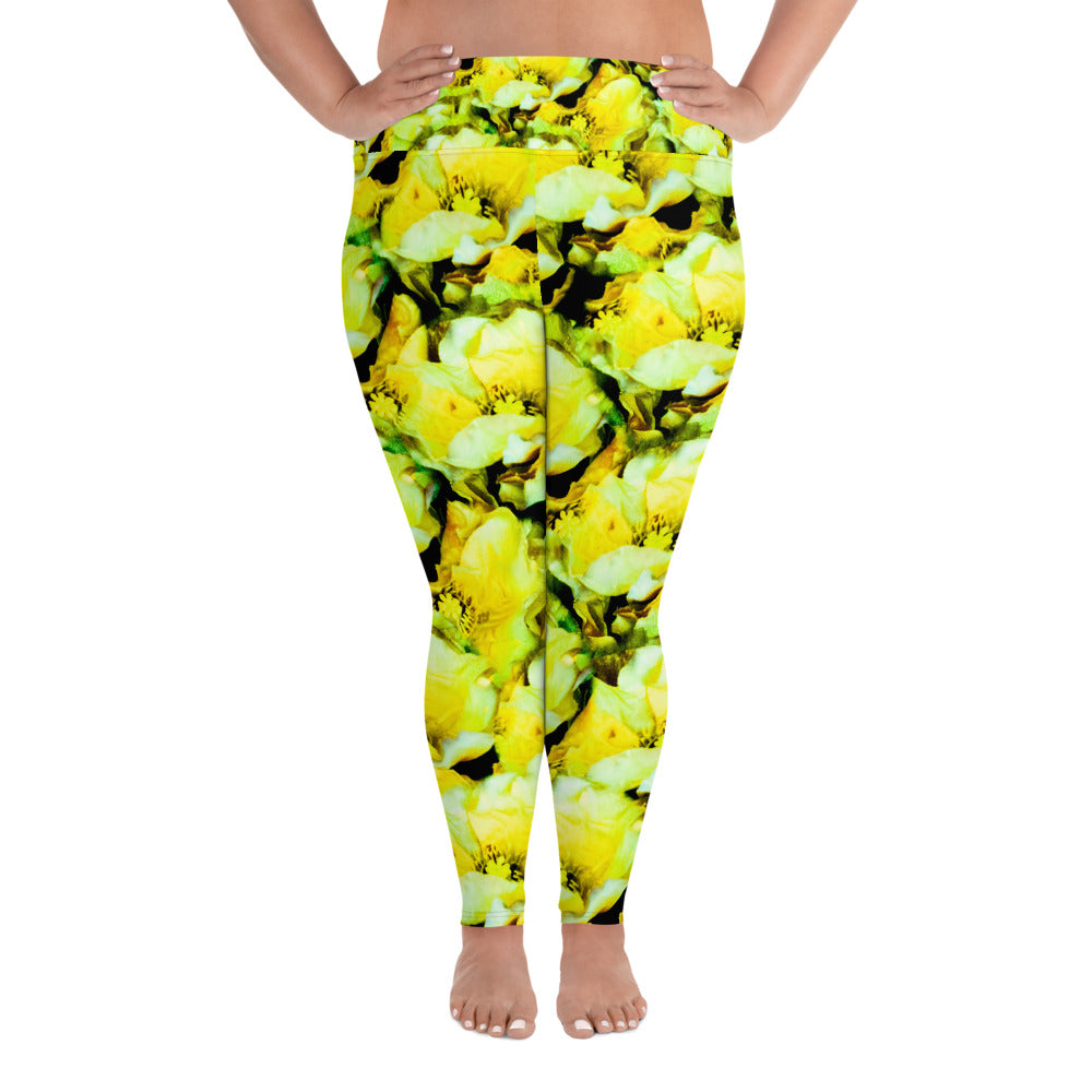 All-Over Print Plus Size Leggings