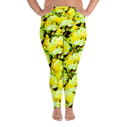 All-Over Print Plus Size Leggings