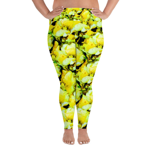 All-Over Print Plus Size Leggings
