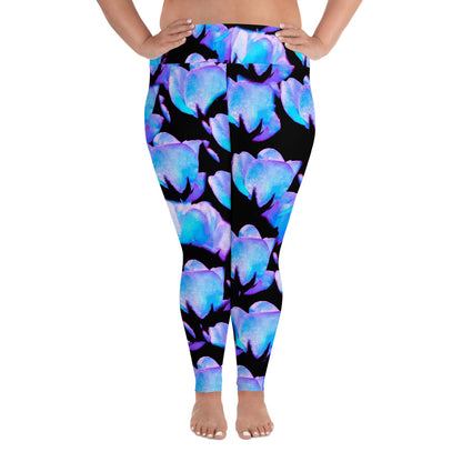 All-Over Print Plus Size Leggings