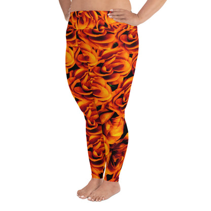 All-Over Print Plus Size Leggings