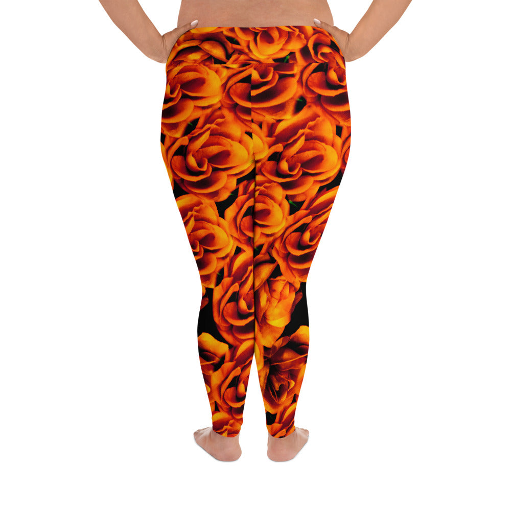 All-Over Print Plus Size Leggings
