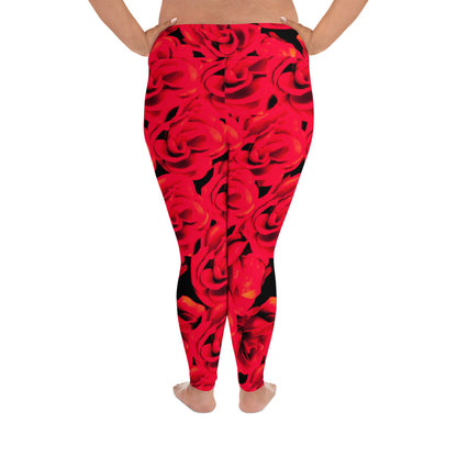 All-Over Print Plus Size Leggings