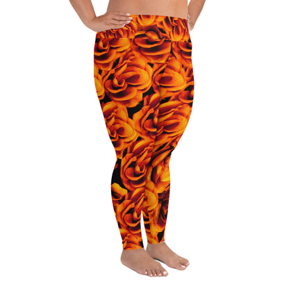 All-Over Print Plus Size Leggings
