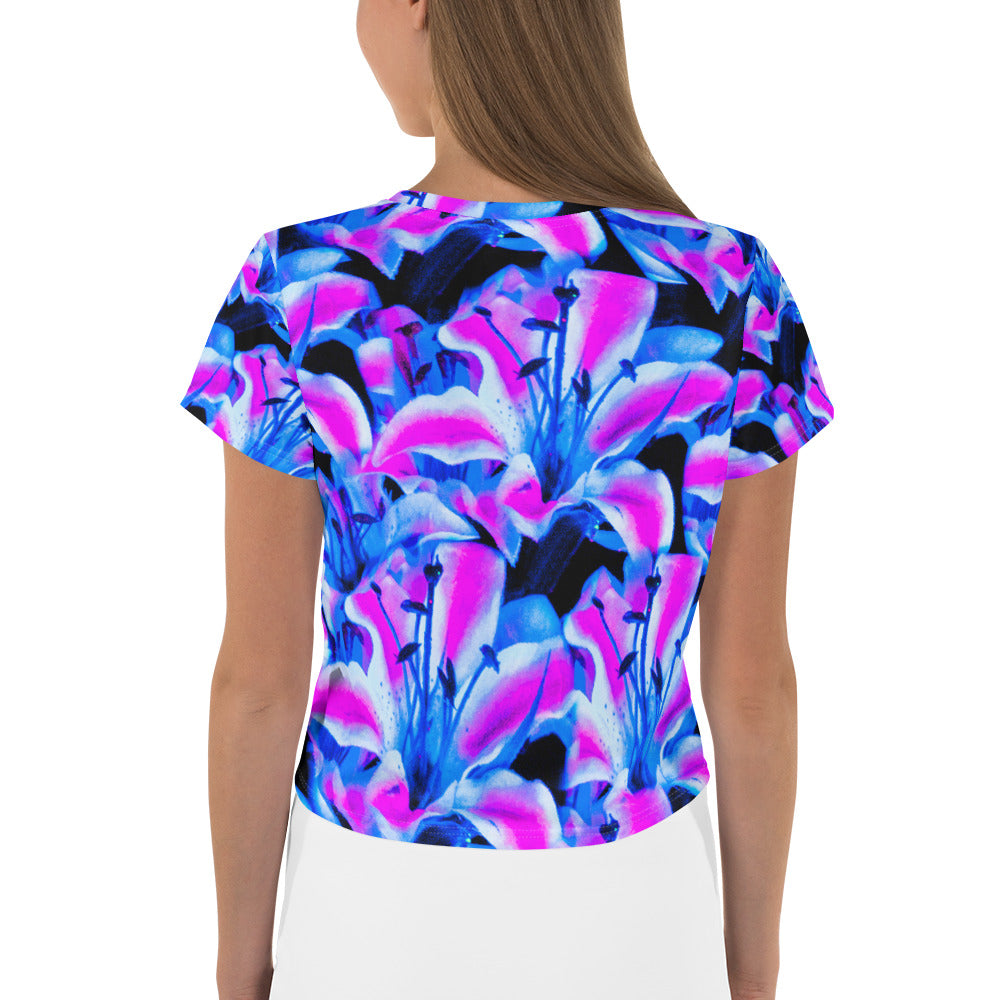 All-Over Print Crop Tee