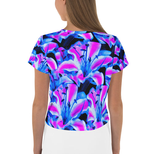 All-Over Print Crop Tee