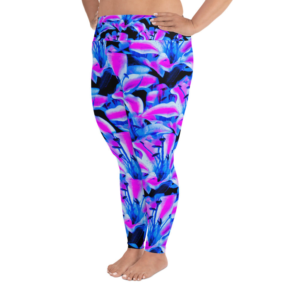 All-Over Print Plus Size Leggings