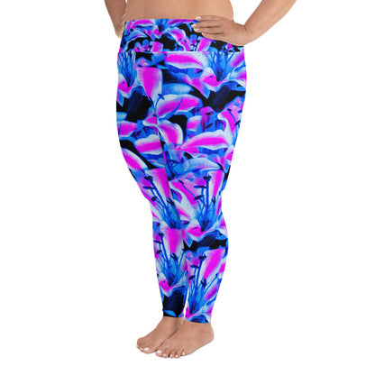 All-Over Print Plus Size Leggings